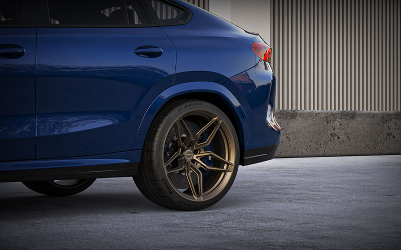 BMW X6 M met Korbach Forged PS22 Forged velgen