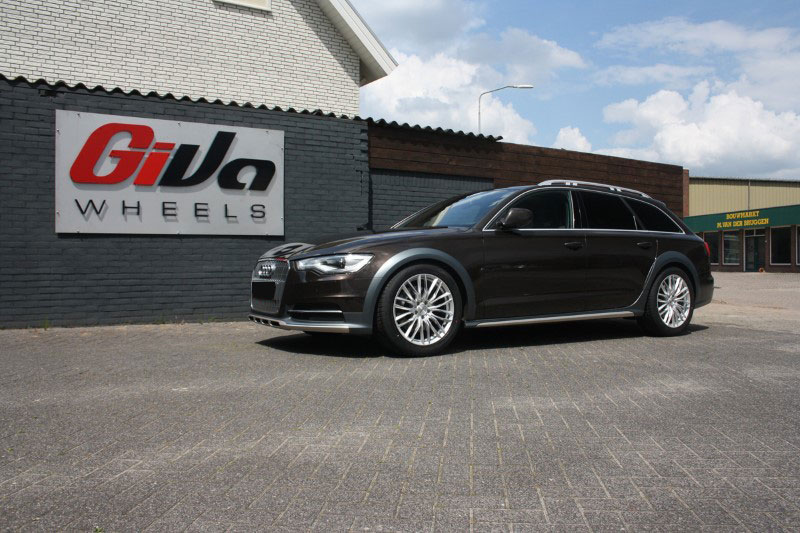 Audi A6 Allroad met Monaco GP2 velgen