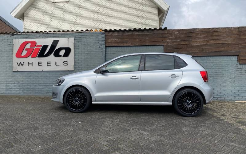 Volkswagen Polo met Brock B24 velgen