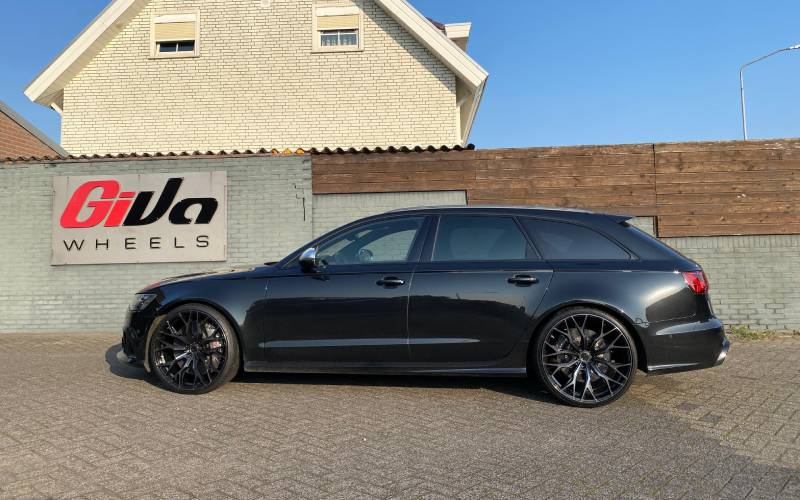 Audi RS6 met Concaver Wheels CVR1 (Flow Forged) velgen