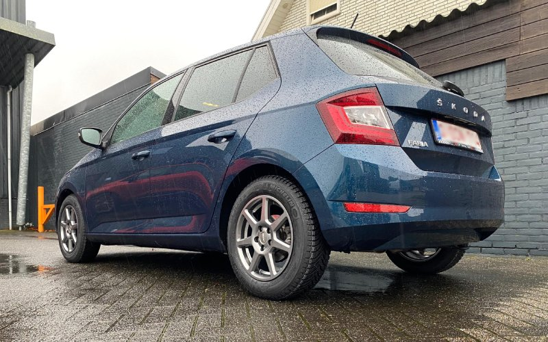 Skoda Fabia met Autec Tallin velgen