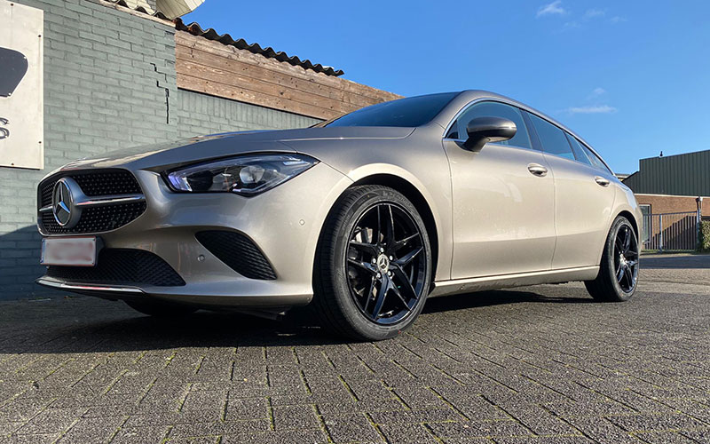 Mercedes-Benz CLA Shootingbrake met Borbet Z velgen