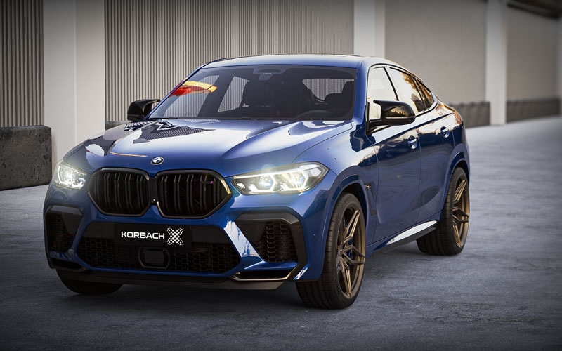 BMW X6 M met Korbach Forged PS22 Forged velgen