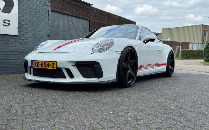 Porsche 911 met Vossen Wheels GNS-1 velgen