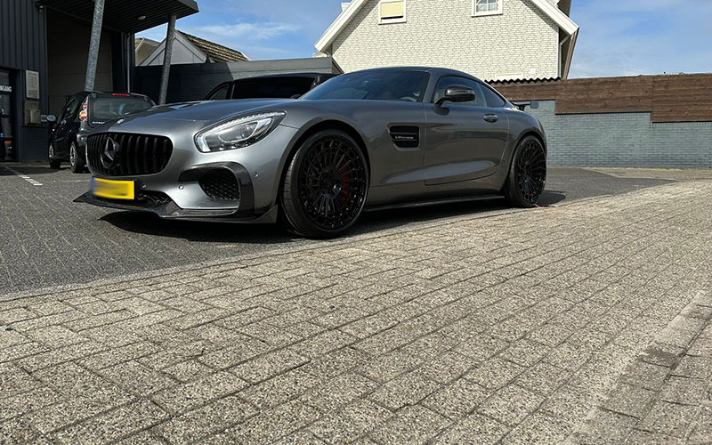 Mercedes-AMG AMG GT met Avant Garde SRX06 velgen