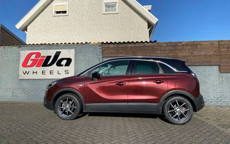 Opel Crossland X met Monaco CL2 4H velgen