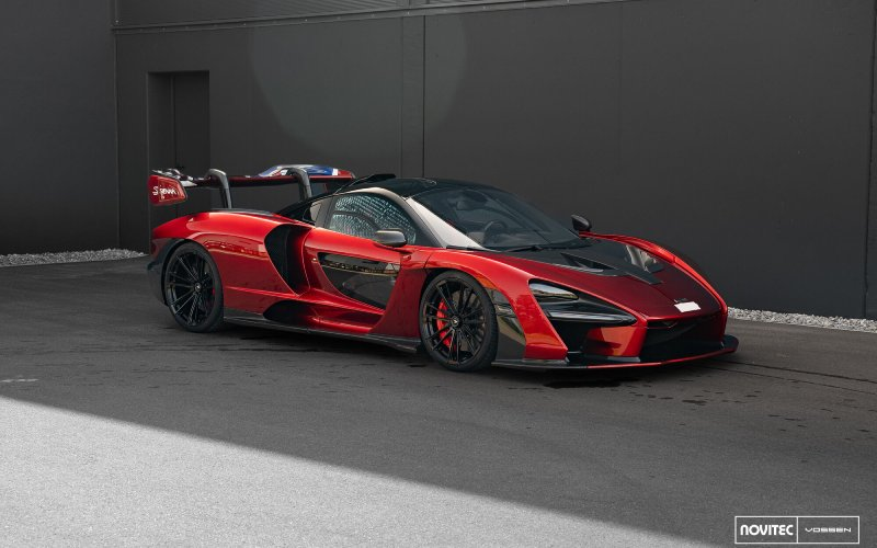 McLaren Senna met Vossen Wheels MC3 velgen