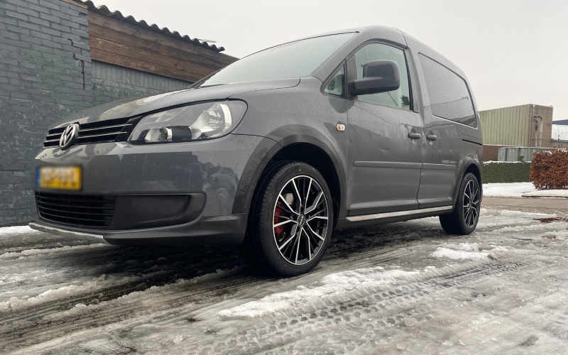 Volkswagen Caddy met MAK Union velgen