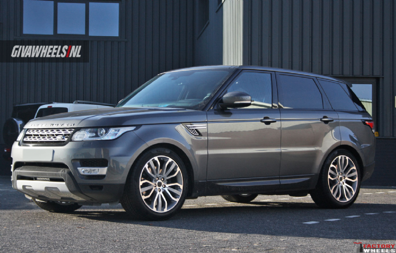 Land Rover met Factory Wheels velgen