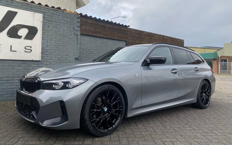 BMW 3-Serie met GMP Fender velgen