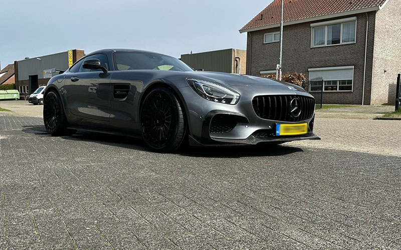 Mercedes-AMG AMG GT met Avant Garde SRX06 velgen