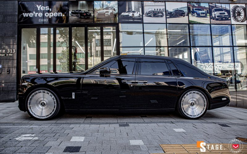 Rolls-Royce Phantom met Vossen Wheels SP3 velgen