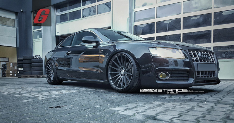 Audi met Stance velgen