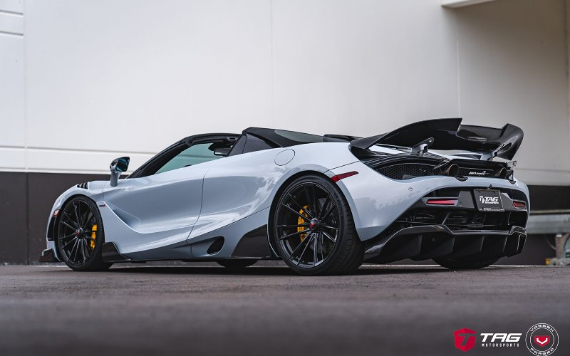 McLaren 720S Spider met Vossen Wheels MC3 velgen