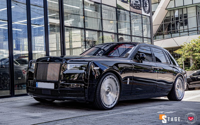 Rolls-Royce Phantom met Vossen Wheels SP3 velgen