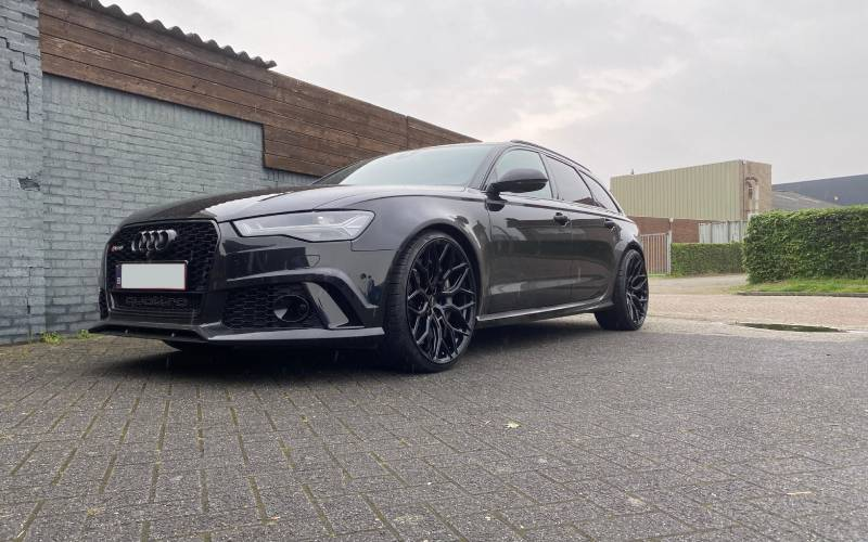 Audi RS6 met Vossen Wheels HF-2 velgen