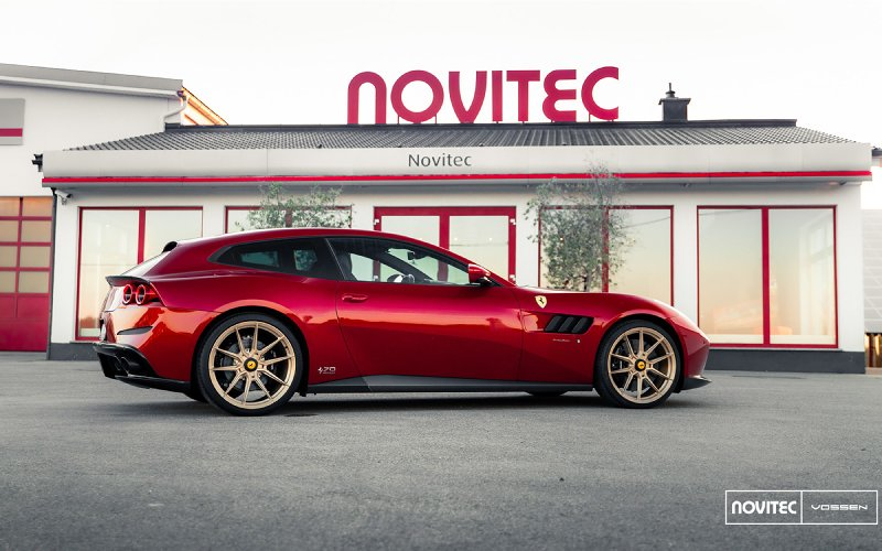 Ferrari GTC4 Lusso met Vossen Wheels NF10 velgen