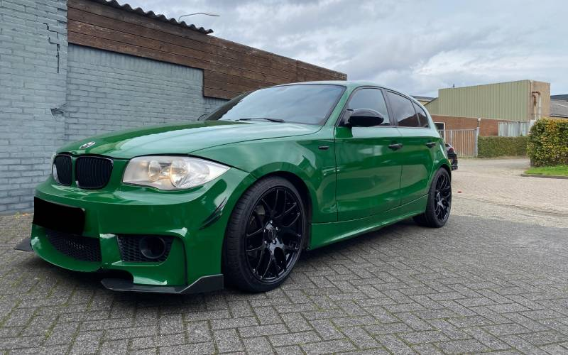 BMW 1-Serie met Romac Radium velgen