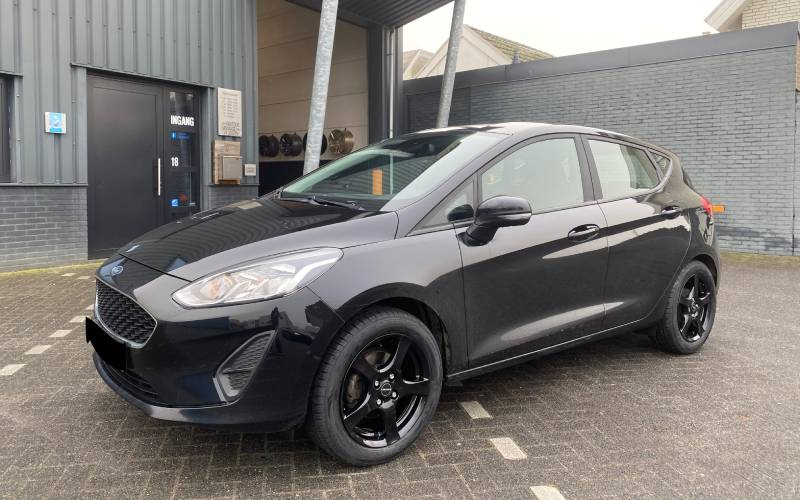 Ford Fiesta met Borbet F velgen