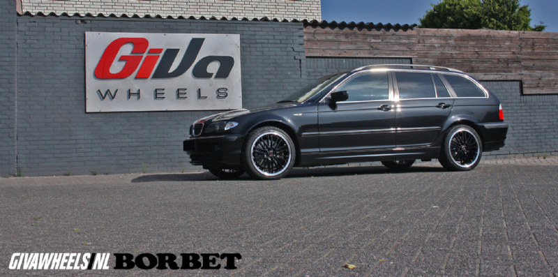 BMW met Borbet velgen