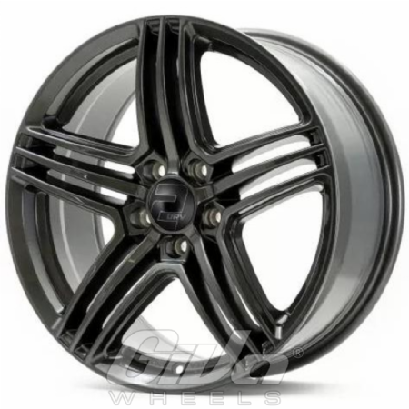 2DRV by Wheelworld WH12 Dark gunmetal