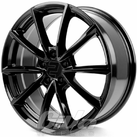 2DRV by Wheelworld WH28 Black