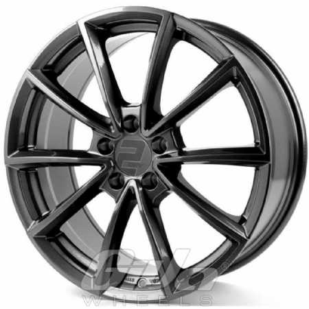 2DRV by Wheelworld WH28 Dark gunmetal