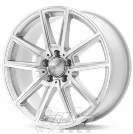 2DRV by Wheelworld WH30 Silver with polished face