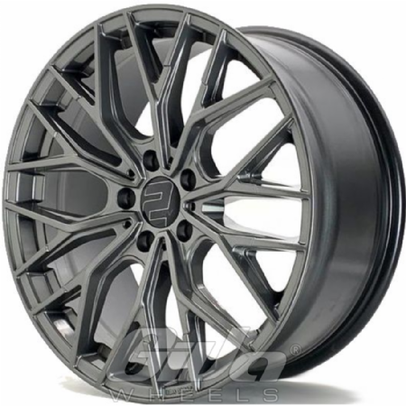 2DRV by Wheelworld WH37 Dark gunmetal