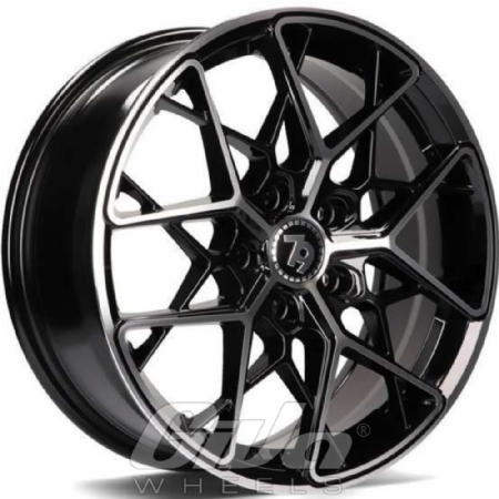 Seventy9 SCF-C Black with polished face