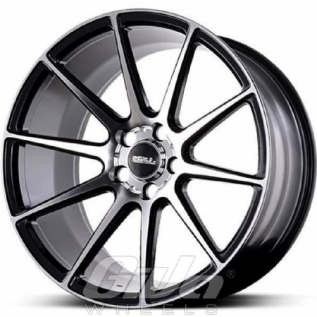 ABS Wheels 335 Black with polished face