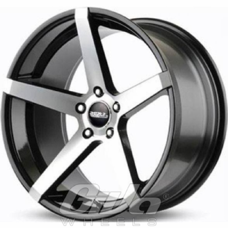 ABS Wheels 355 Black with polished face