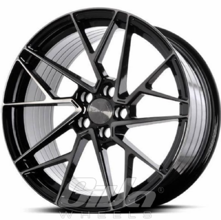 ABS Wheels F28 (Flow Forged) Black with tinted face