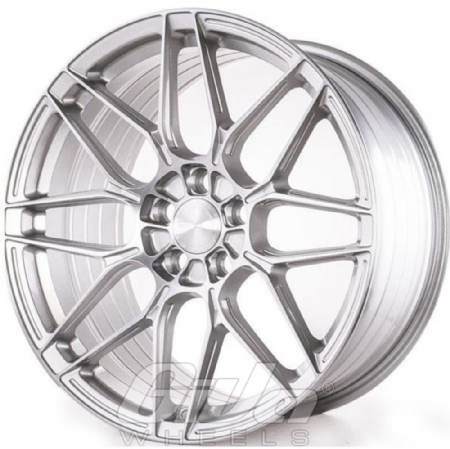 ABS Wheels F58 Silver with brushed face