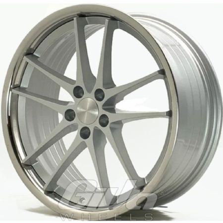 ABS Wheels F66 (Flow Forged) Silver with steel lip