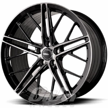ABS Wheels F7 (Flow Forged) Black with tinted face