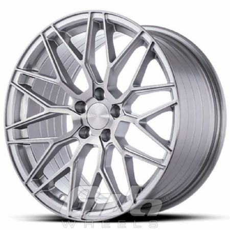 ABS Wheels F8 (Flow Forged) Silver with brushed face