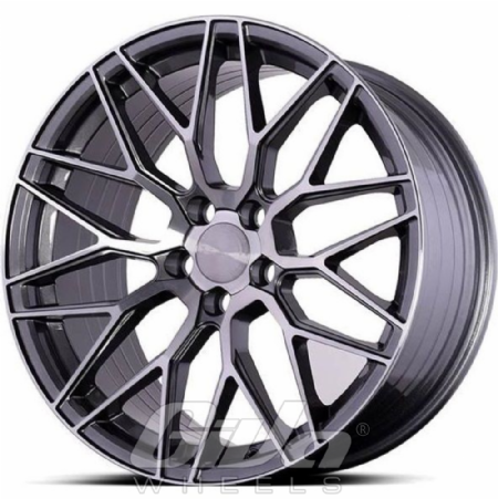 ABS Wheels F8 (Flow Forged) Graphite with polished face