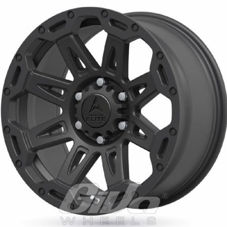 American Elite Wheels Eagle Matt black