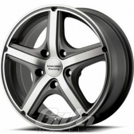 American Racing AR883 Maverick Anthracite with polished face