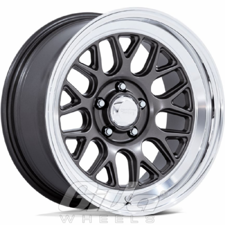 American Racing VN516 G-Force Matt anthracite with polished lip