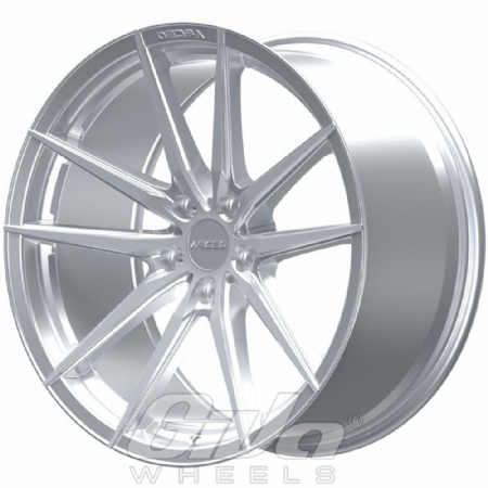 Arceo Wheels Monaco Silver with polished face