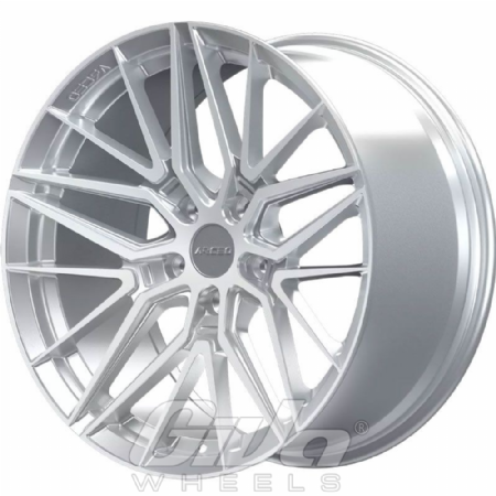 Arceo Wheels Sevilla Silver with polished face
