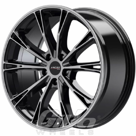 Arceo Wheels Star Black with tinted face