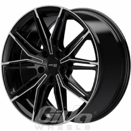 Arceo Wheels ASW-05 Black Diamond