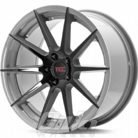 TEC Speedwheels GT7 Grey and black