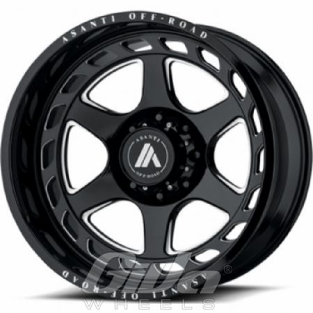 Asanti AB-816 Anvil Black with milled accents