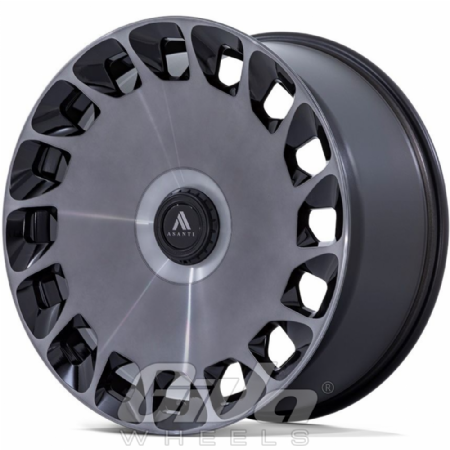 Asanti ABL-45 Aristocrat Black with dark tinted polished face