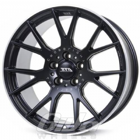 ATS Crosslight Matt black with polished lip