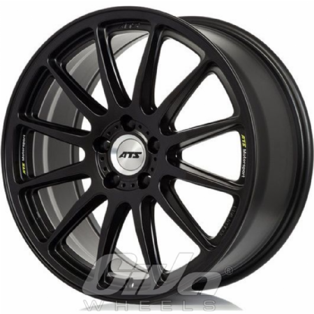 ATS Grid Matt black with polished center hub